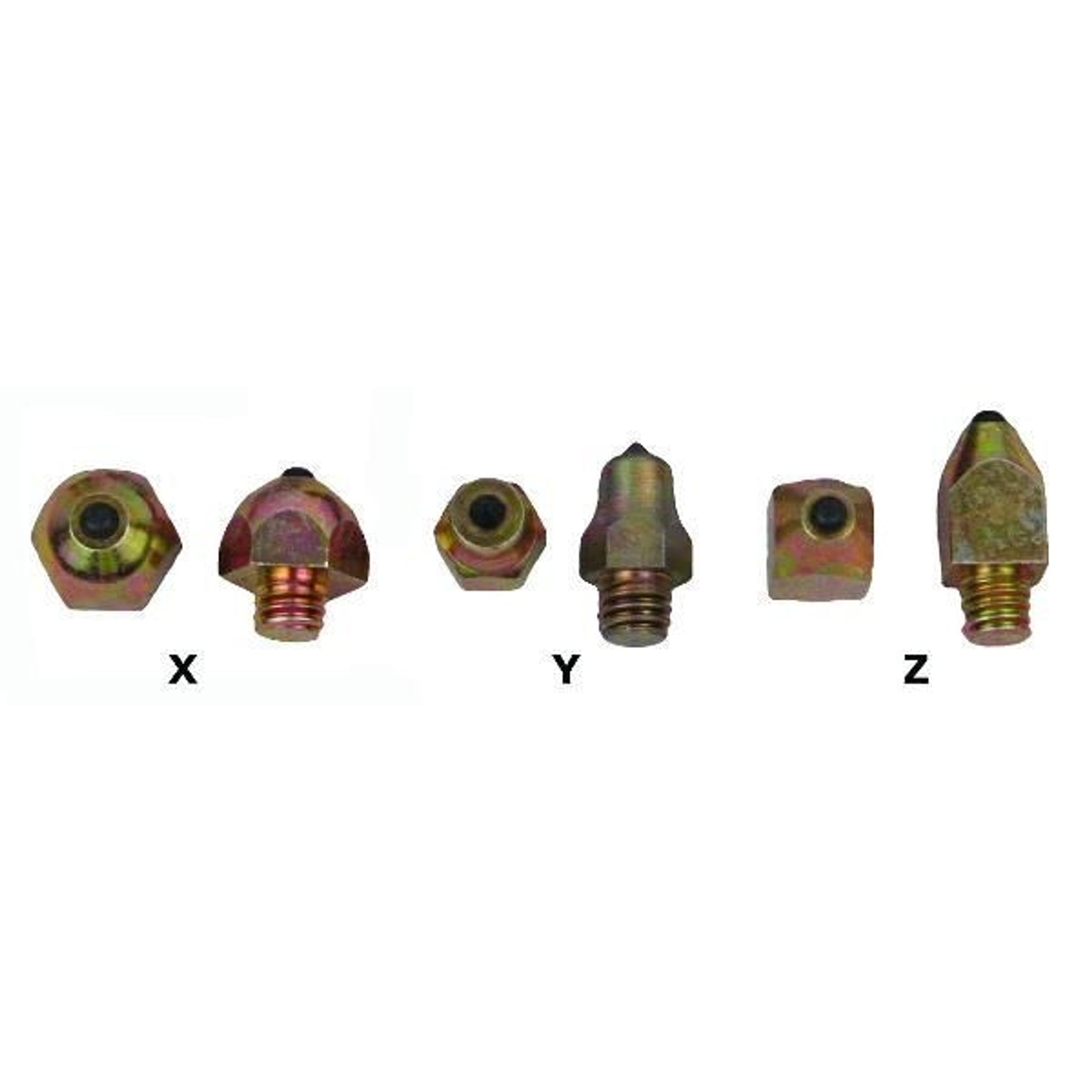 Nunn Finer Full Square Block Studs - Pack Of 10