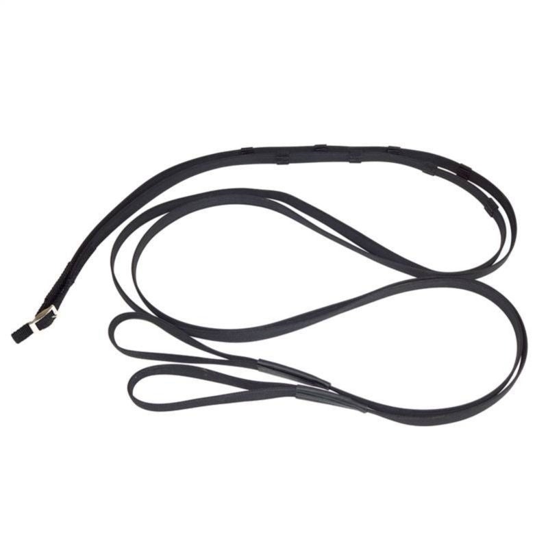 Nunn Finer Sure Grip Draw Reins Horse Black