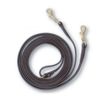 Nunn Finer Soft Grip Draw Reins Horse Brn