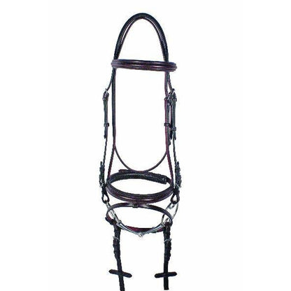 Nunn Finer Galway Bridle Cob Havana/Zinc