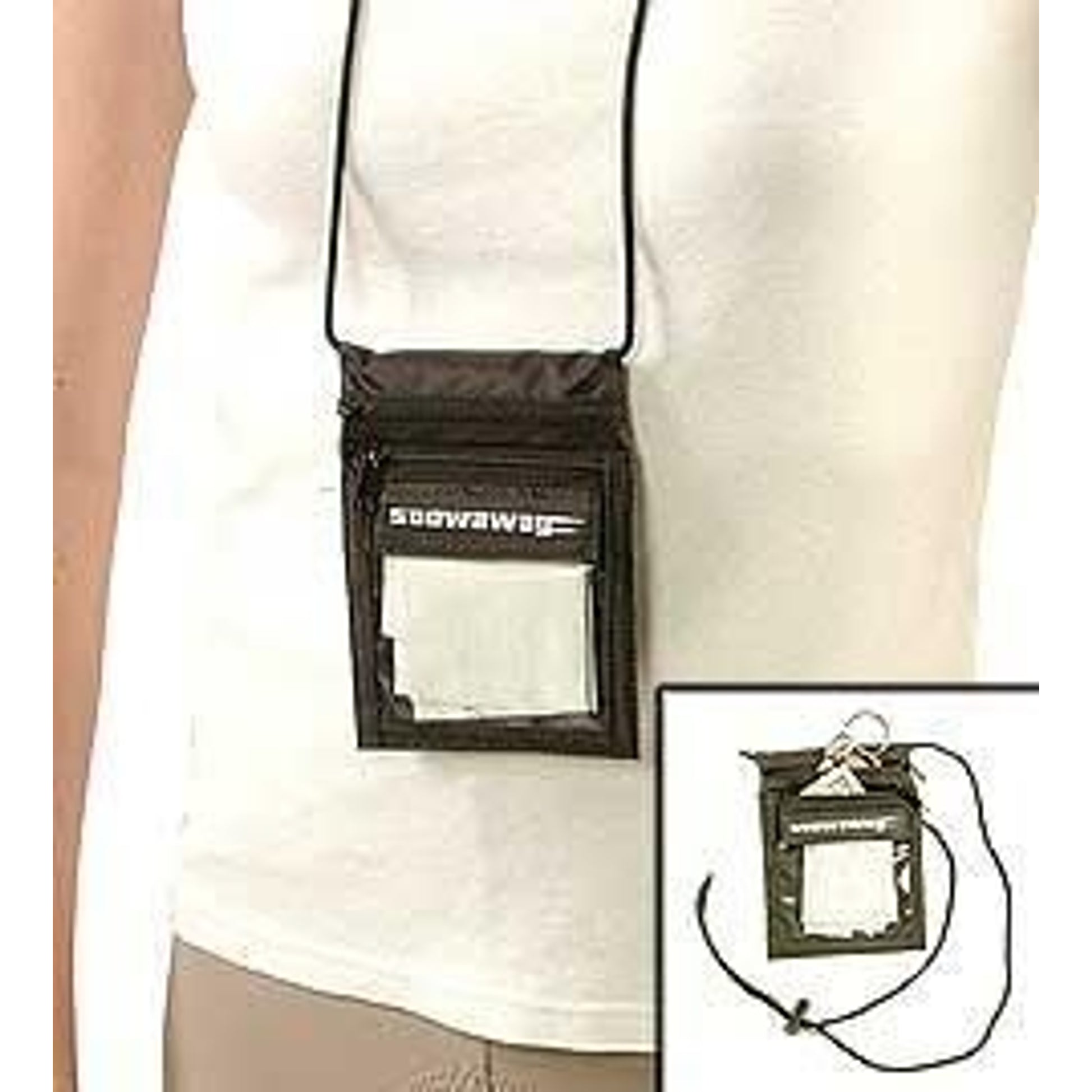Easycare Stowaway Neck Ditty Pack Black