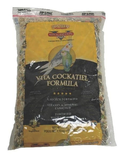 Sun Seed Vita Cockatiel Bird Food