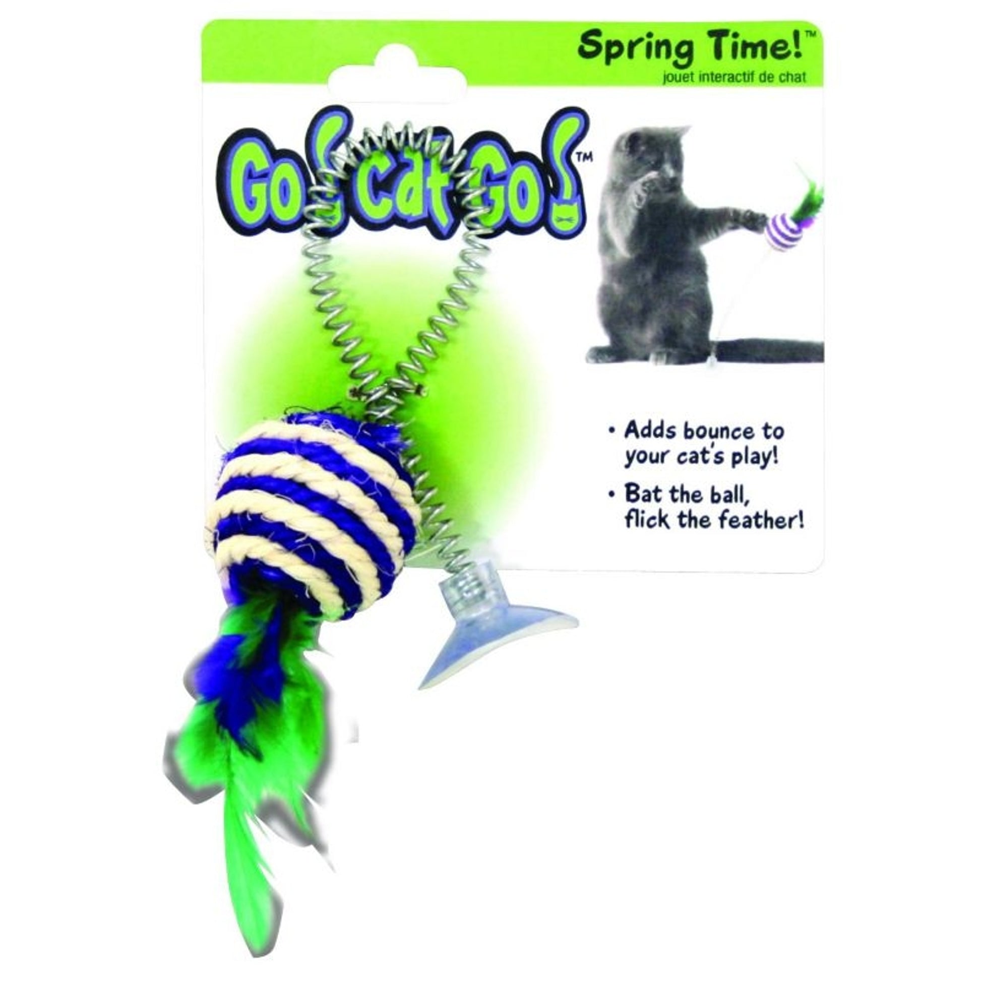Go Cat Go Springtime Multi Colored