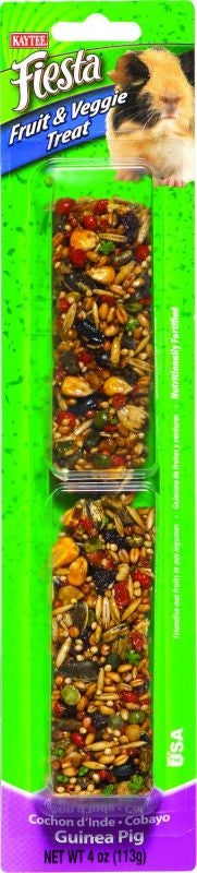 Kaytee Fiesta Fruit Veggie Stick 4 oz. Guinea Pig