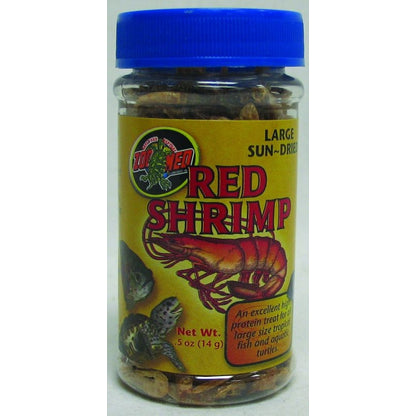 Zoo Med Jumbo Sun Dried Red Shrimp