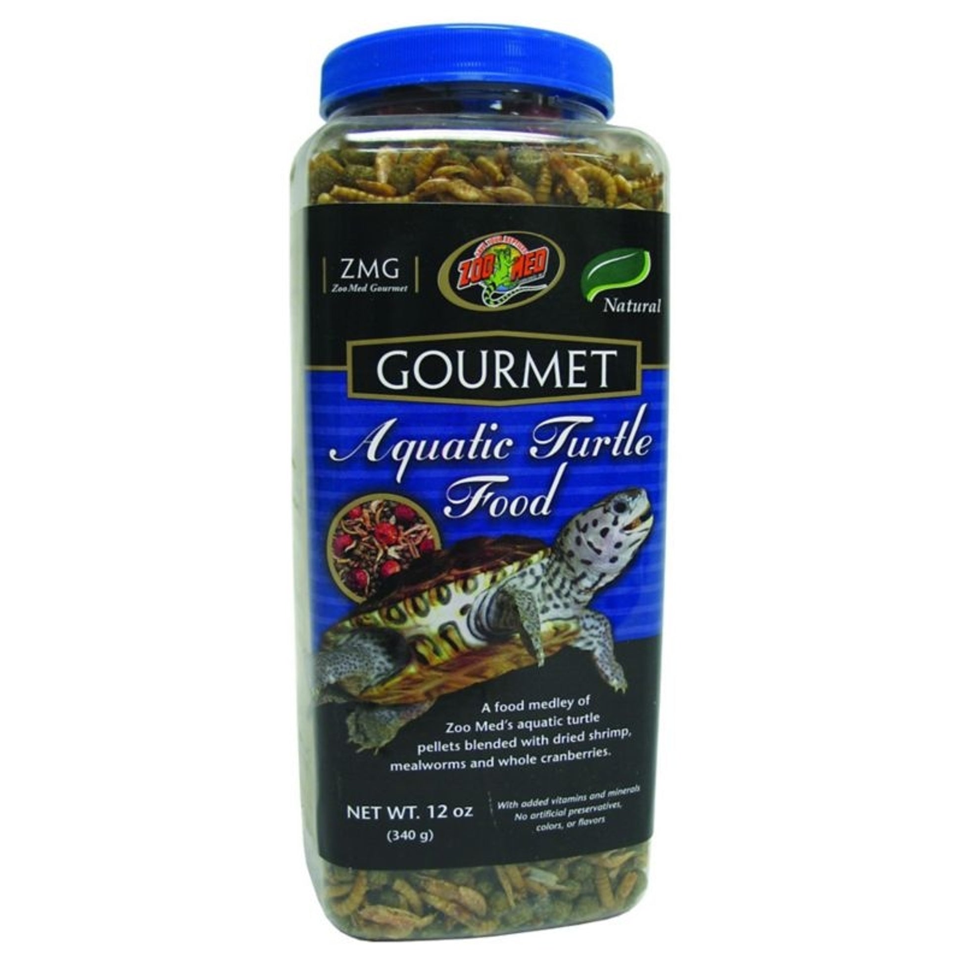 Zoo Med Gourmet Aquatic Turtle Food 6 oz.