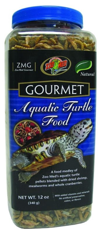Zoo Med Gourmet Aquatic Turtle Food 6 oz.