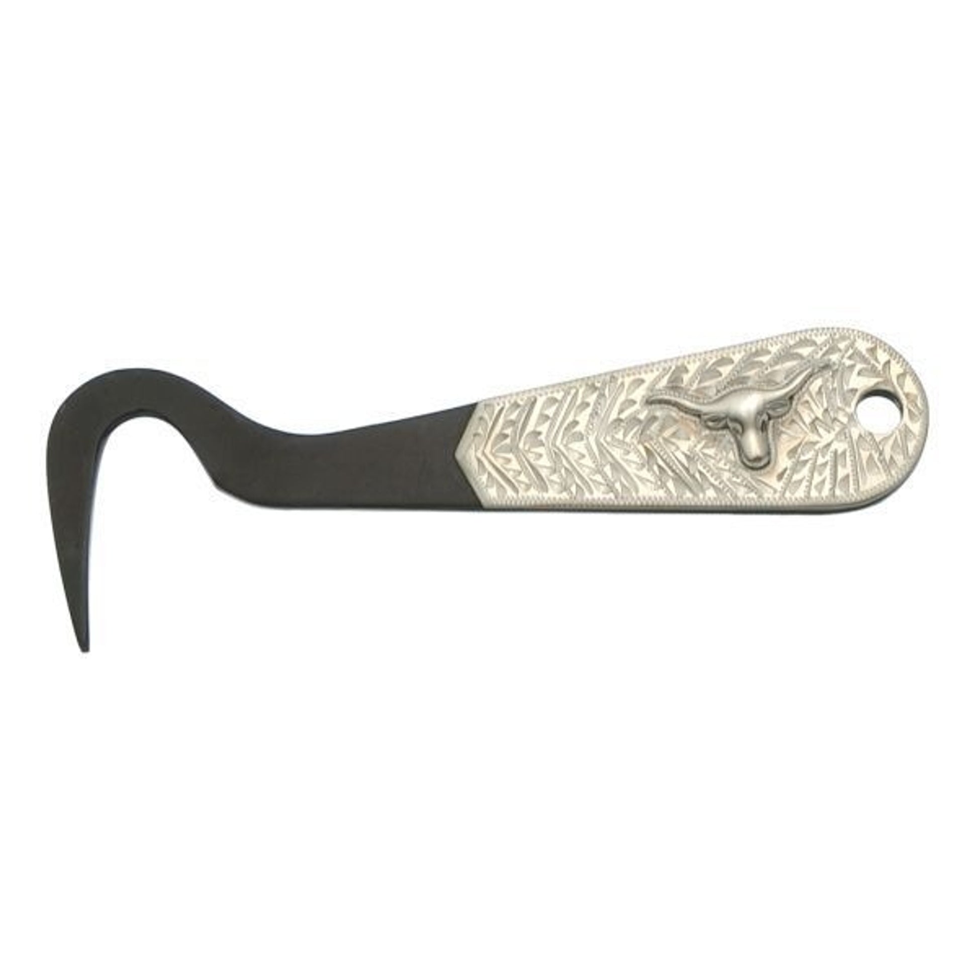 Kelly Silver Star ABR Steerhead Hoof Pick 6in Brn