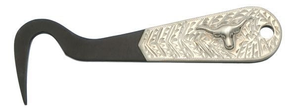 Kelly Silver Star ABR Steerhead Hoof Pick 6in Brn