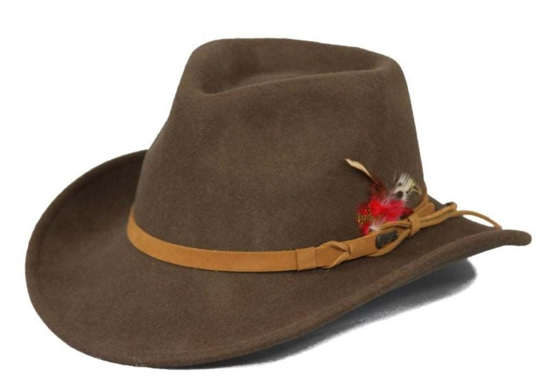 Outback Tassy Crushers Randwick Hat Large Black