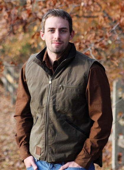 Outback Oilskin Mens Sawbuck Vest XXX-Large Bronze