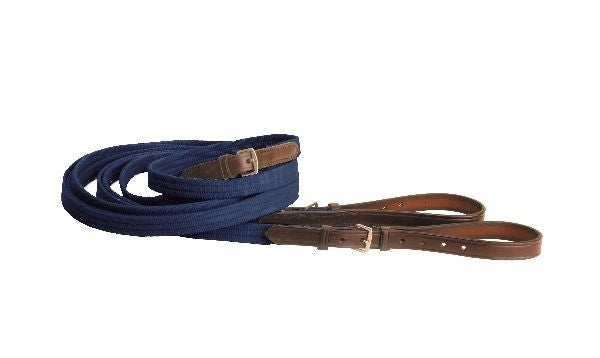 Tory Leather and Cotton Draw Reins