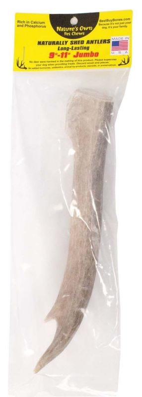 Natures Own Chews Jumbo Natly Shed Antler 5-6