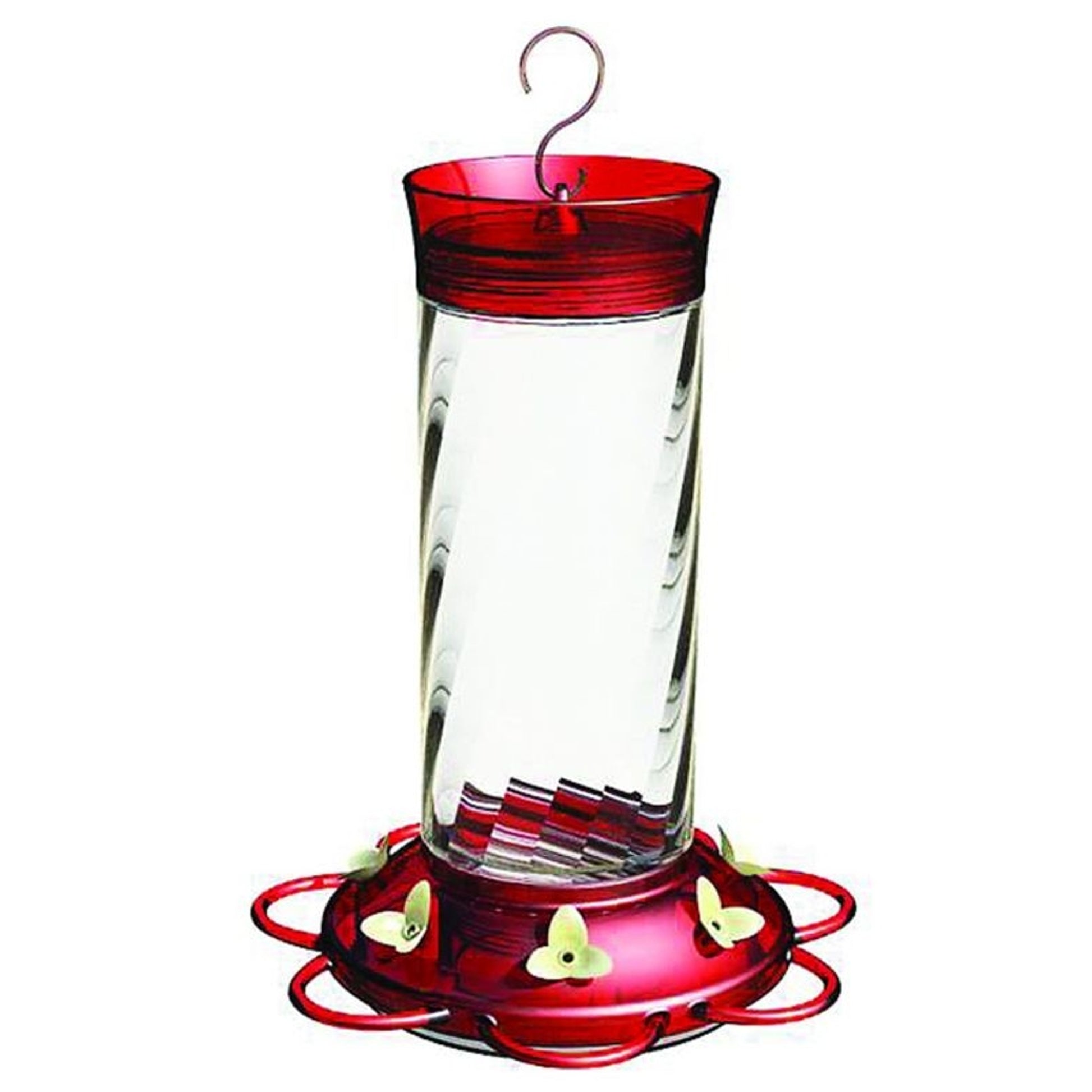 More Birds Diamond Hummingbird Feeder 30oz Red