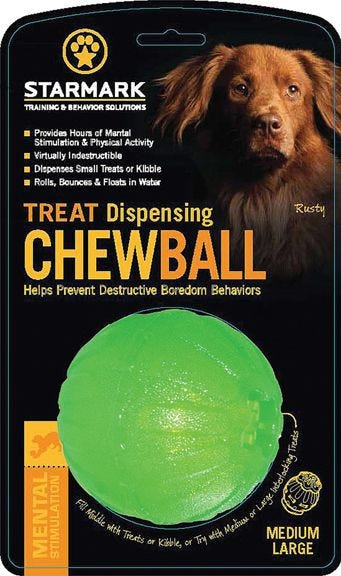 StarMark Chew Ball Dog Toy