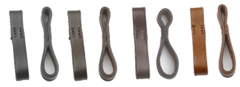 Camelot Leather Bit Loops