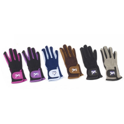 Ovation Child Heart And Horse Gloves