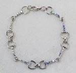 Finishing Touch Stone Snaffle Bit Bracelet - Auror