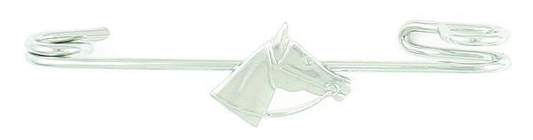 Finish Touch Horse Head with Rein Stock Pin 2 1/2in