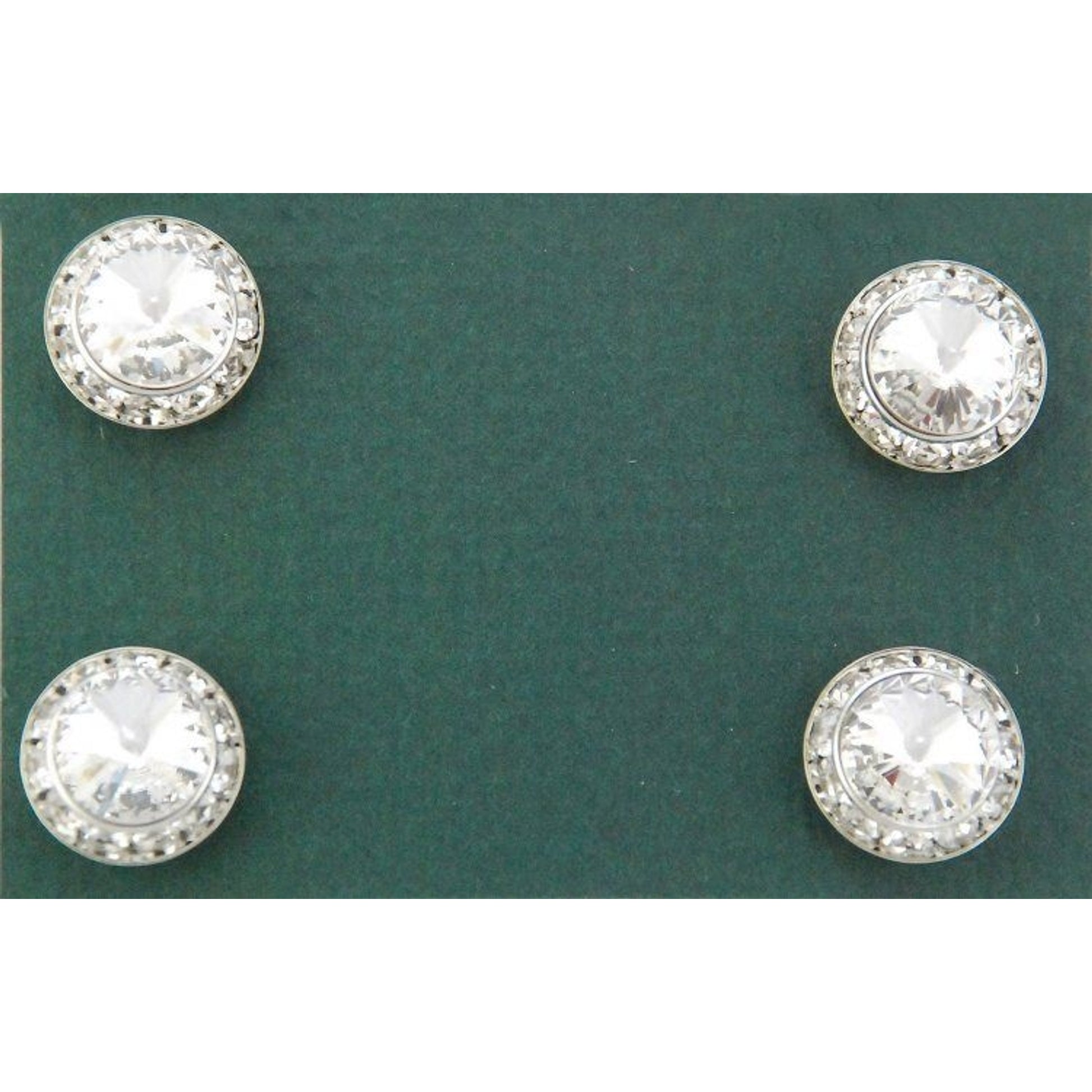 Finishing Touch Magnetic Tack Pin - Crystal Silver