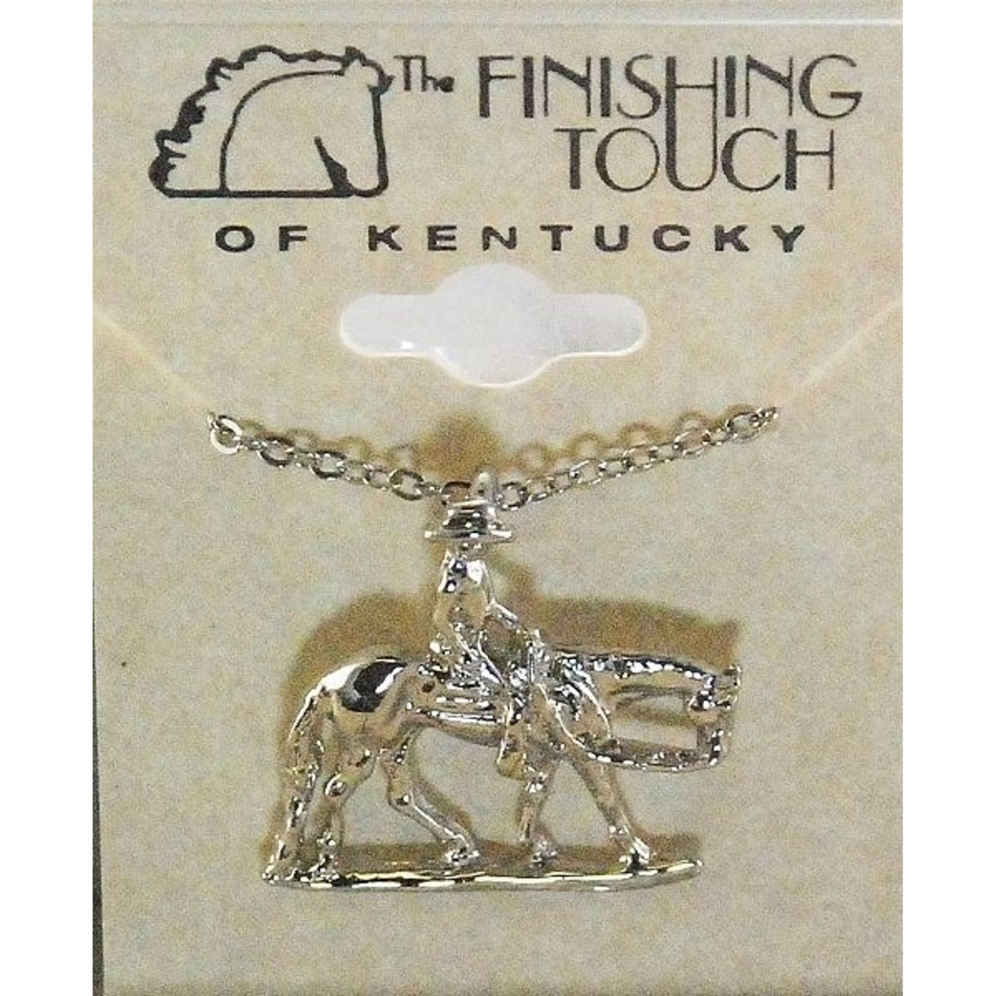 Finishing Touch Western Pleasure Pendant Slv