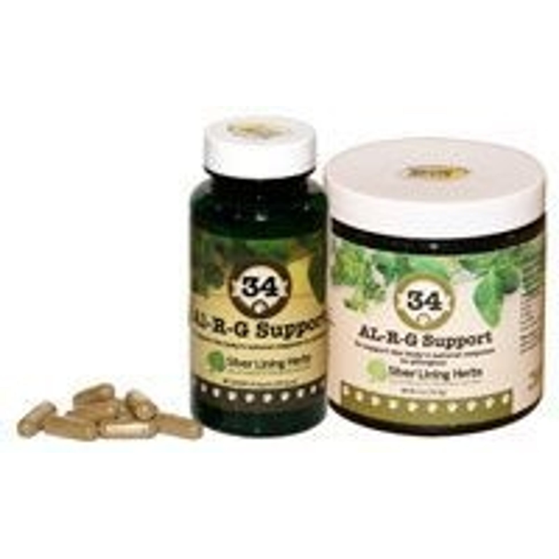 Silver Lining Alrg Support Caps 90ct