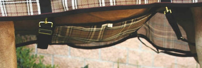 Kensington Protective Belly Band Deluxe Blk Plaid