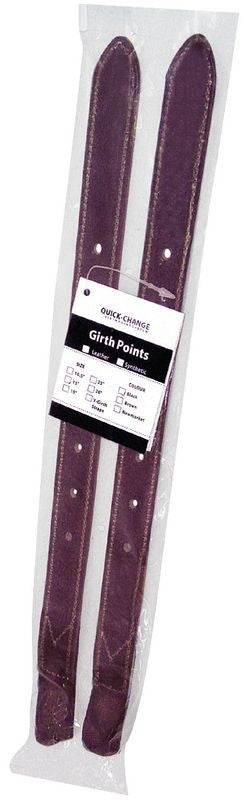 Quick-Change Y-Girth Points Leather