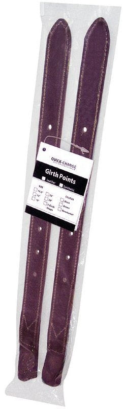 Quick-Change Y-Girth Points Leather