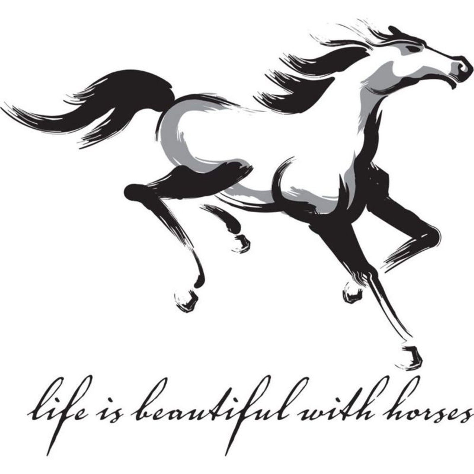 Sound Equine Ladies T-Shirt Life Is Beautiful