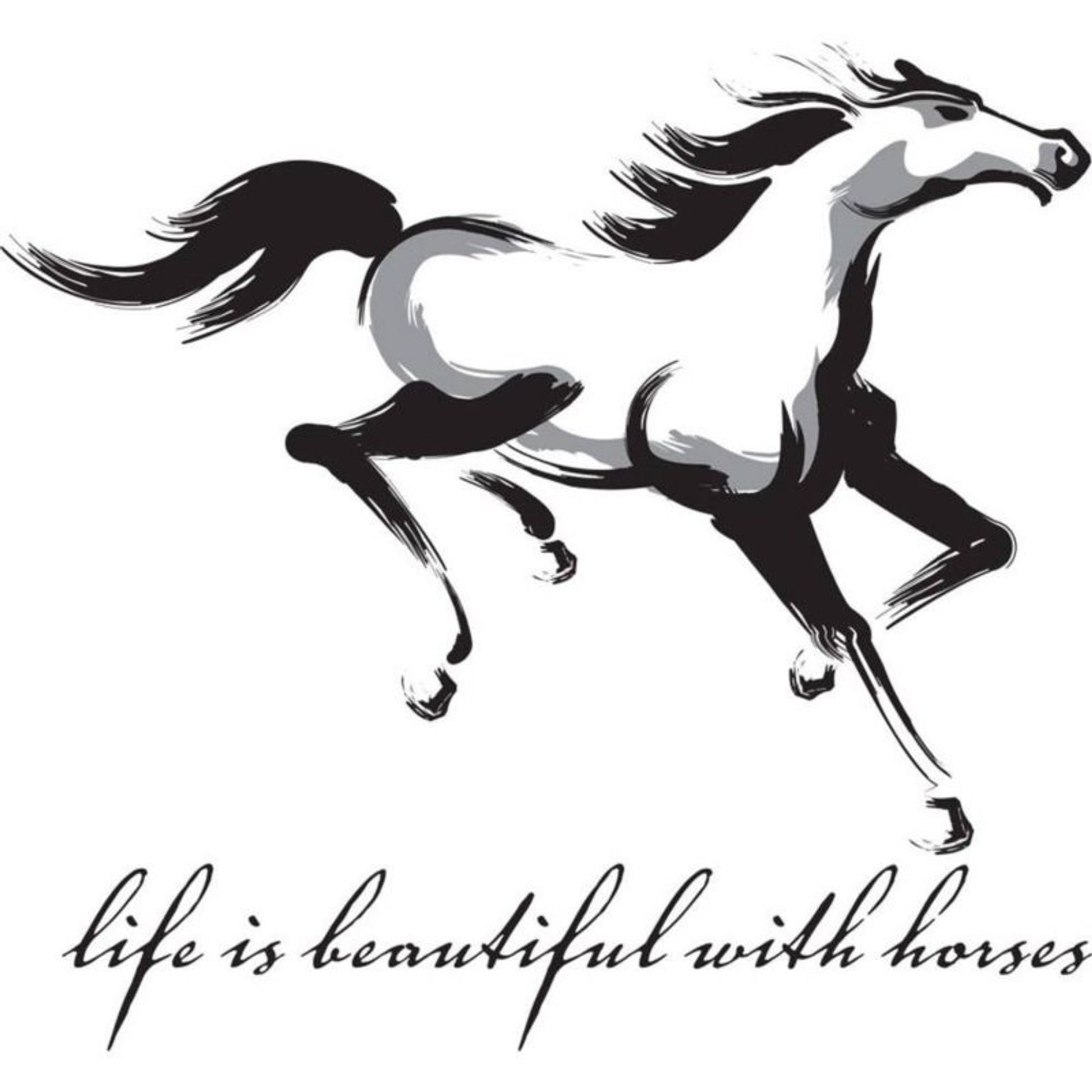 Sound Equine Ladies T-Shirt Life Is Beautiful