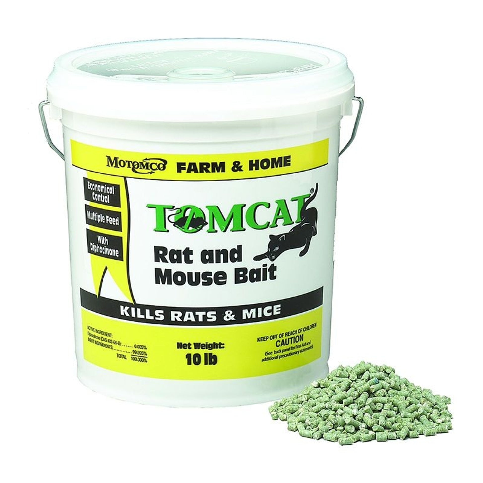 Tomcat Rat And Mouse Bait Pellets 10lb