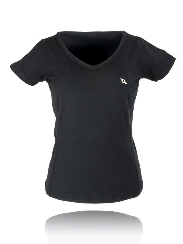 Back On Track Ladies V-Neck T-Shirt