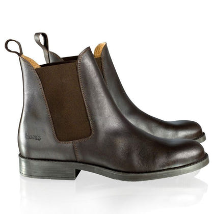 HorZe Classic Leather Jodhpur Boots EU 34/US 4 Bla