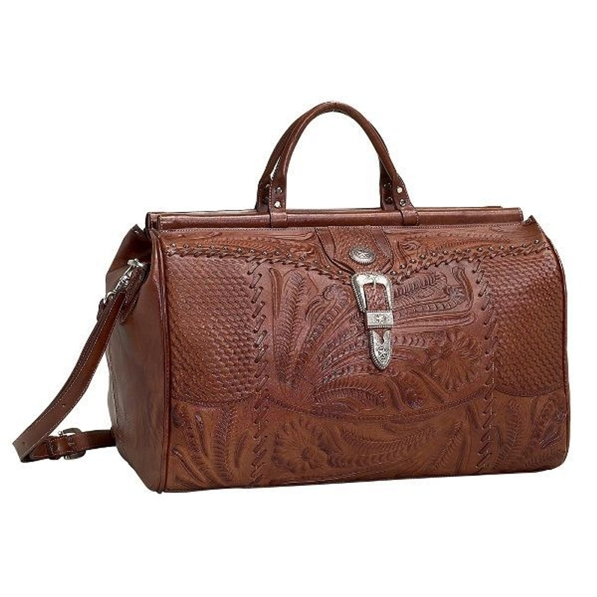 American West Retro Romance Duffel Bag