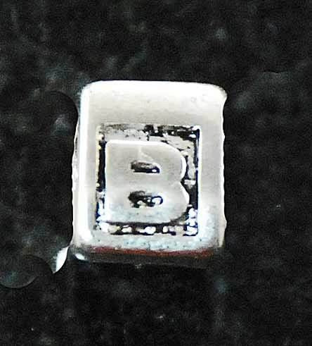 Joppa Triangle Letter Bead A