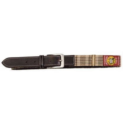 Equine Couture Baker Classic Plaid Belt Large