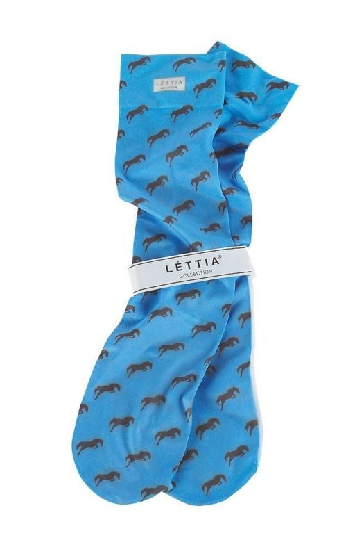 Lettia Adult Boot Socks - Jumping Horse Jumper