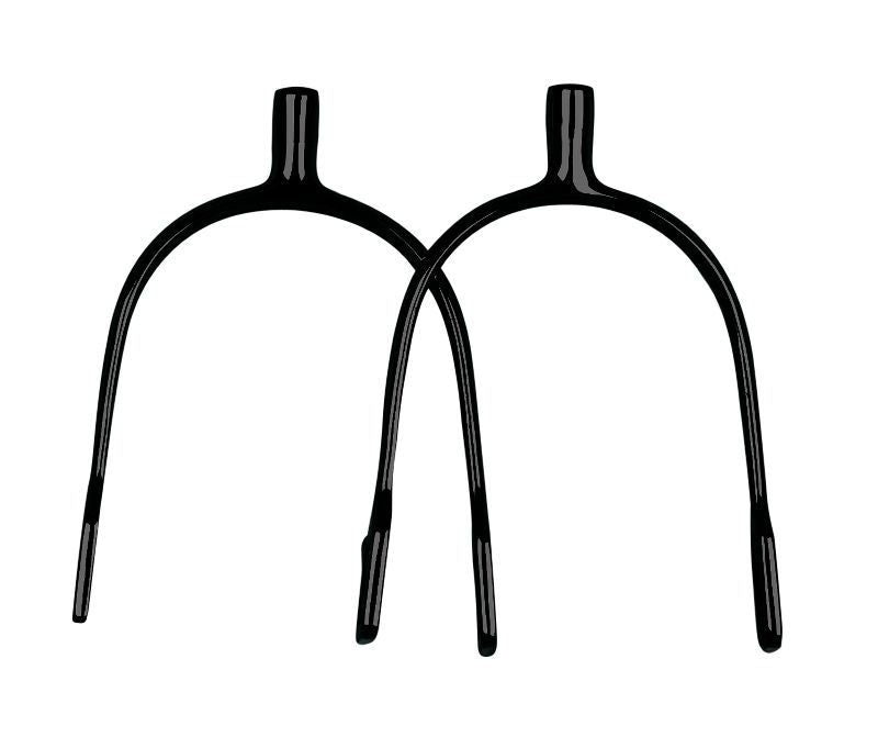 Perrifts Black Coated Spurs 1 Neck Black