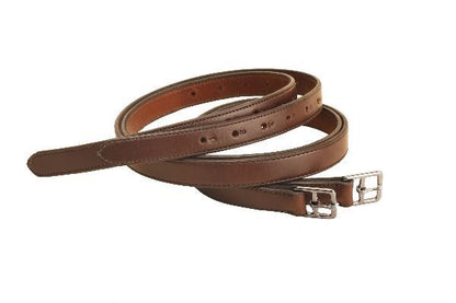Tory Deluxe Lined Stirrup Leather Black