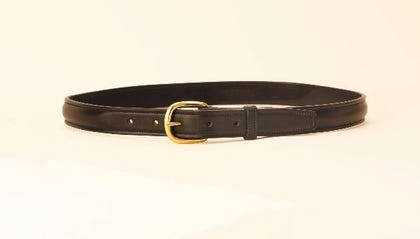 Tory Leather 1 Raised Leather Belt/Brass 28 Oak
