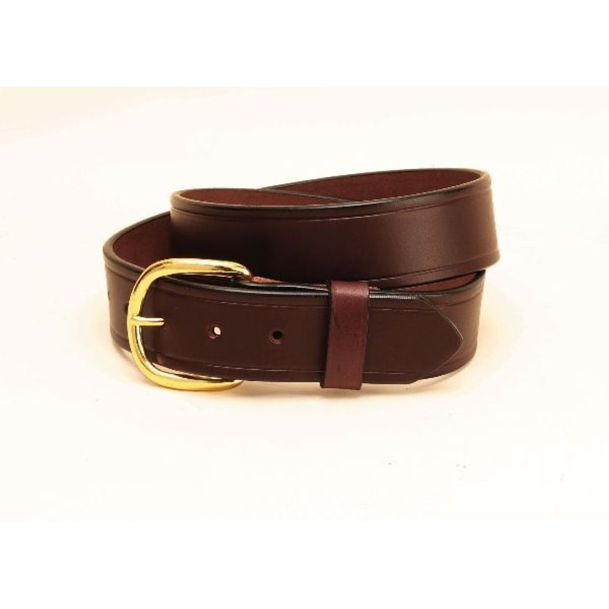 Tory 1 1/2In Plain Belt With Brass Buckle 32 Havana