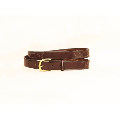 Tory 1In Belt With Stitched Pattern 28 Blk/Gry