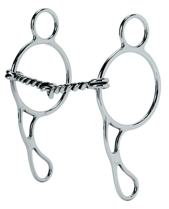 Weaver Leather Gag Bit With Twisted Wire 5