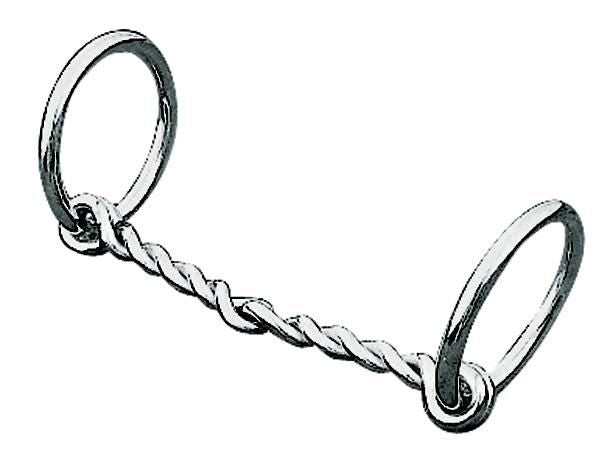 Weaver Single Twisted Wire Pony Snaffle 4.5