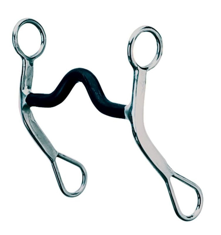Weaver Leather Sweet Iron Medium Port Mouth Bit 5