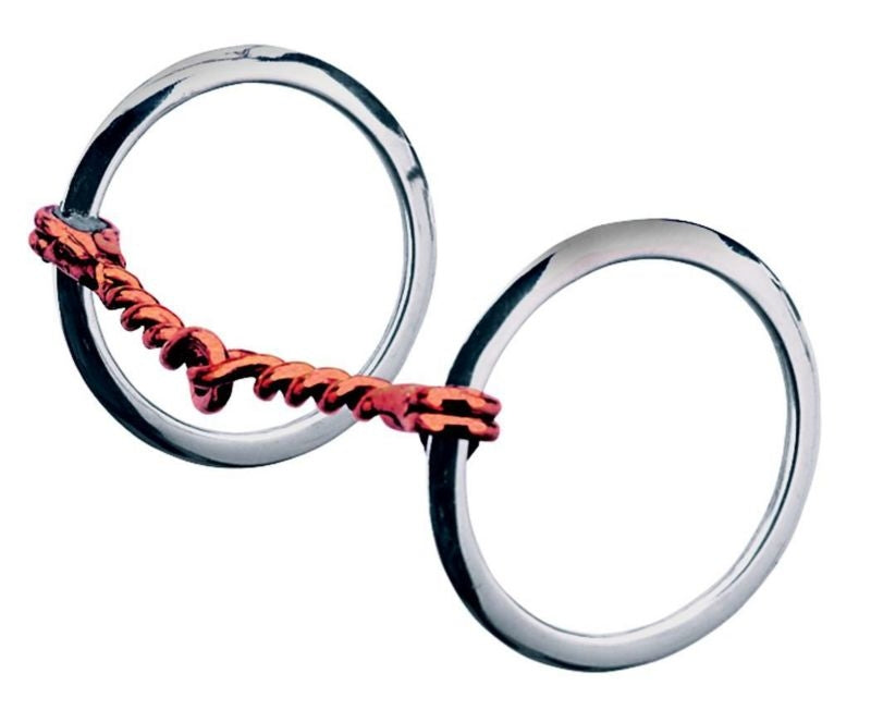 Weaver Single Twisted Wire Ring Snaffle Bit 5