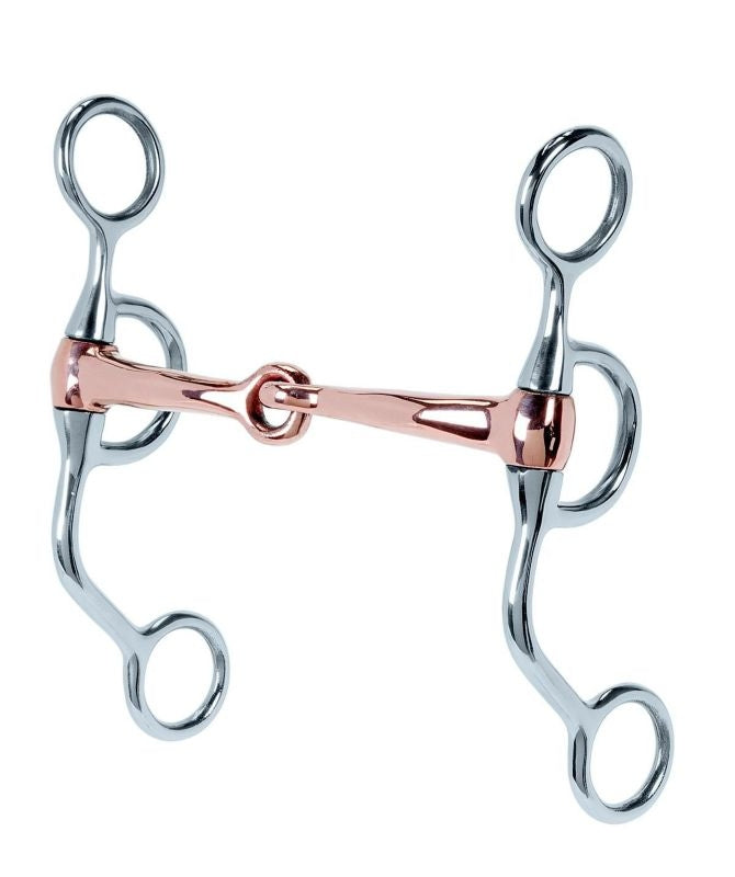 Weaver Leather Prof Argentine Snaffle Shank Bit 5
