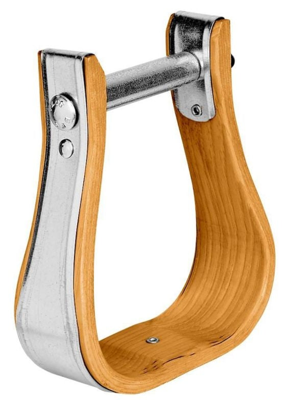 Weaver Wooden Bell Stirrups 5 3/8 Width 3 Neck