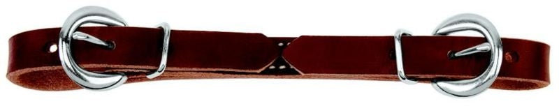 Weaver Leather Flat Leather Curb Strap Sunset